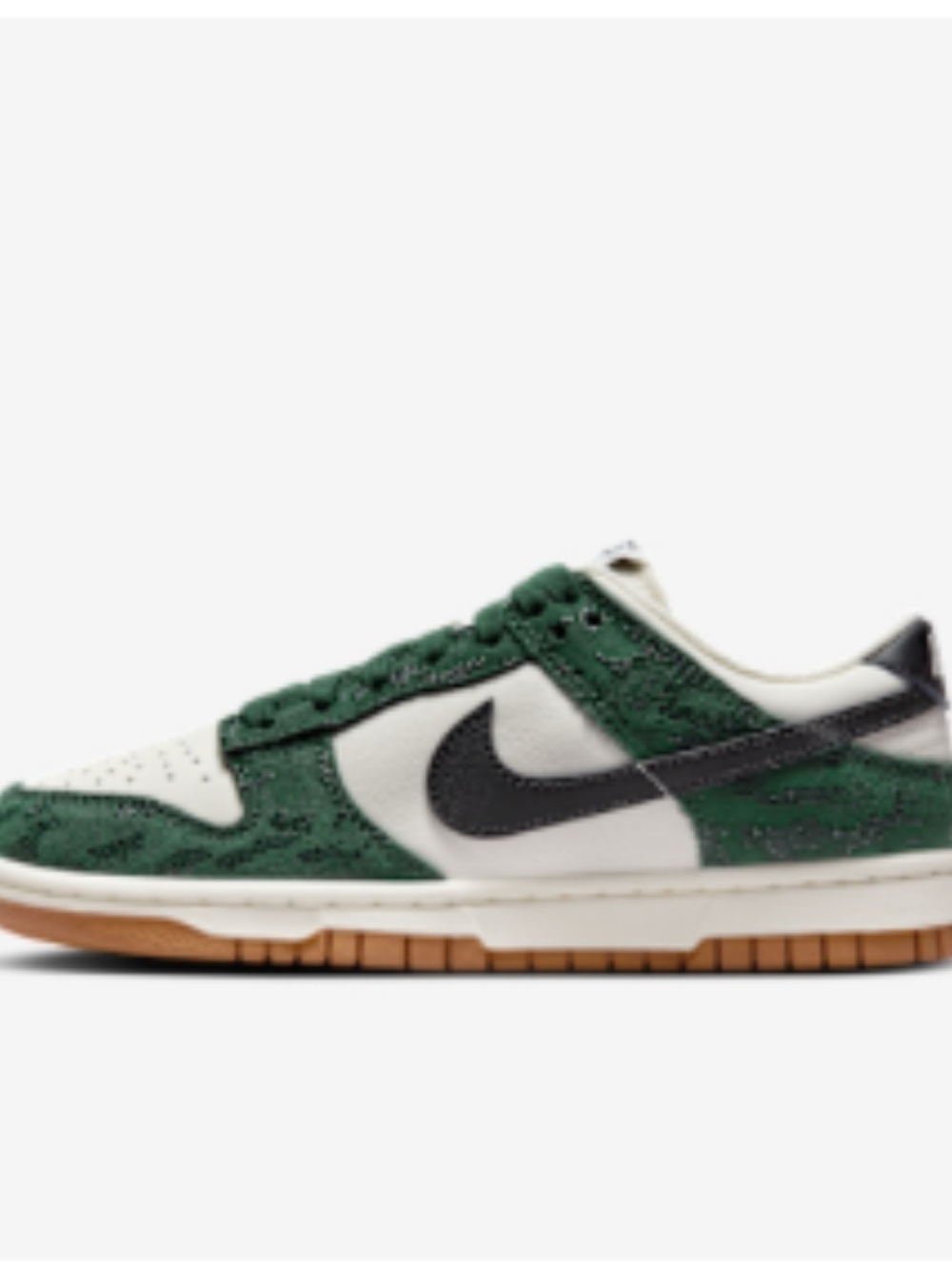 Nike Dunk Low WMNS Green Snake Sail Pro Green Size 6.5